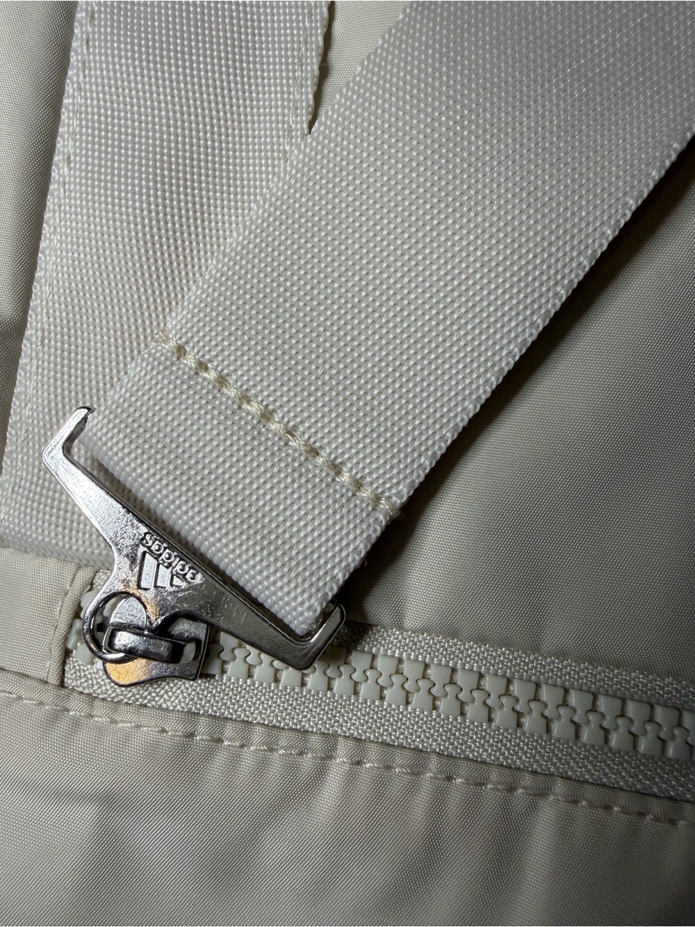 adidas Cream Quilted Tote Bag with Dual Straps - Picture 4 of 9